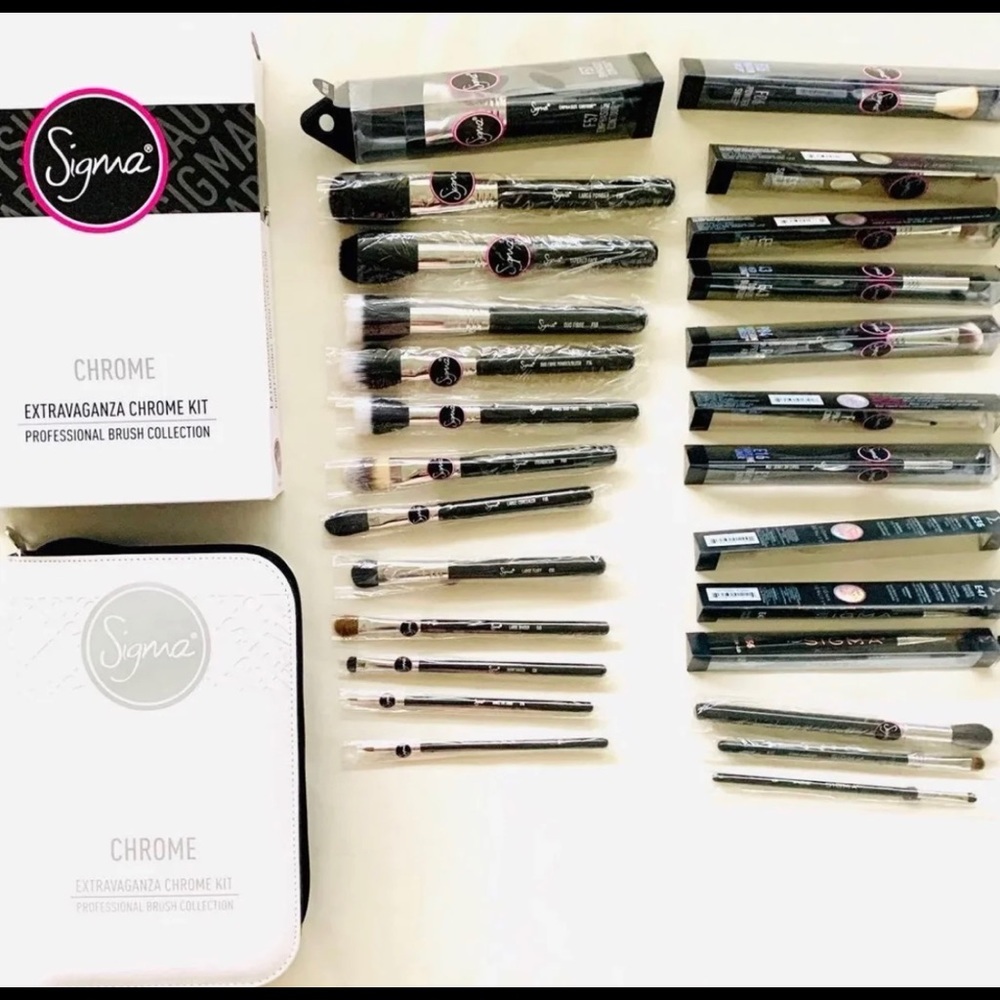 Sigma makeup brushes